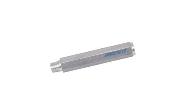 Outer threaded aluminum hexagon tube M8